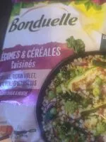 Mängden socker i Légumes et Céréales Cuisinés, Chou Kale, Oignons violets, Pois Garden et Perles de Couscous