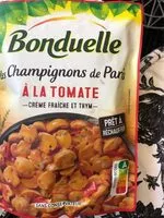 Mängden socker i Champignons de Paris a la tomate