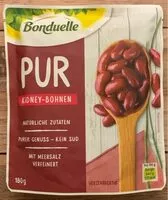 Mängden socker i Pur Kidney-Bohnen