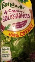 Mängden socker i 4 saveurs gourmandes 280g+34%