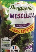 Mängden socker i Mesclun 145g+34%