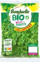 Mängden socker i Mâche et Roquette BIO 100g+30%