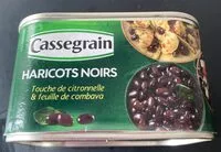 Mängden socker i Haricots noirs, touche de citronnelle & feuille de combava