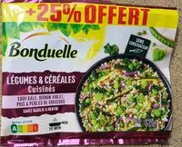 Mängden socker i Légumes & Céréales cuisinés