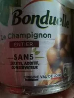 Mängden socker i le champignon entier