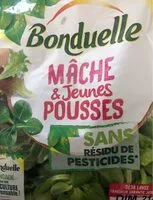 Mängden socker i Mâche et jeunes pousses