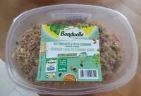 Mängden socker i Blé concassé et fèves edamame