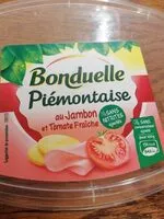 Mängden socker i piémontaise jambon tomate fraîche