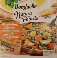 Mängden socker i Bonduelle Natura in Padella