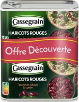 Mängden socker i Haricots rouges ciboule & cumin