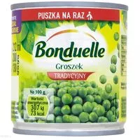 Mängden socker i Groszek konserwowy