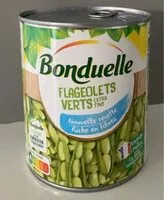Mängden socker i Flageolets verts