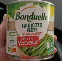 Mängden socker i Haricot vert extra croquants