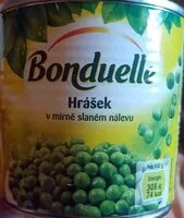 Mängden socker i Hrášek v mírně slaném nálevu