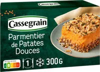 Mängden socker i Parmentier de Patates Douces