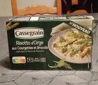 Mängden socker i Risotto d'orge aux courgettes et Brocolis