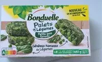 Mängden socker i Palets de légumes