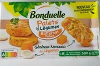 Mängden socker i Palets de légumes