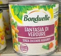 Mängden socker i Fantasia di verdure