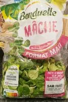 Mängden socker i Mâche 200g