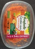 Mängden socker i Carottes râpées Citron de Sicile