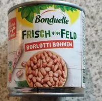Mängden socker i Borlotti Bohnen