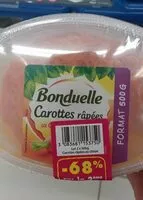 Mängden socker i Carotte râpée