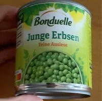 Mängden socker i Junge Erbsen