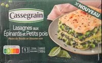 Mängden socker i Lasagnes aux Épinards et Petits pois