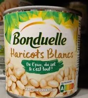 Mängden socker i Haricots Blancs