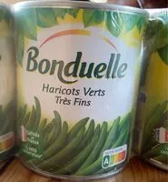 Mängden socker i Haricots verts très fins