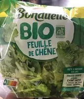 Mängden socker i Feuille de chêne en sachet