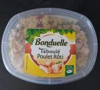 Mängden socker i Taboulé poulet roti