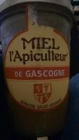 Mängden socker i Miel de Gascogne crémeux, Le pot 500G