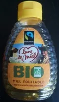 Mängden socker i Miel bio équitable