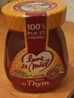 Mängden socker i Miel de thym