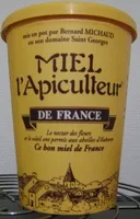 Mängden socker i Miel l'Apiculteur - Fleurs de France