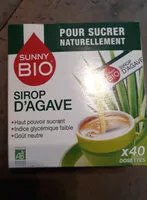 Mängden socker i Sirop Agave Bio Dosettes
