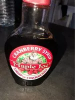 Cranberry syrups