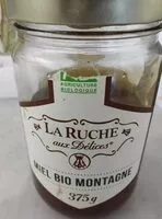 Mängden socker i Miel bio montagne