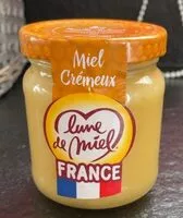 Mängden socker i Miel crémeux France