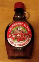 Mängden socker i Sirop de cranberry