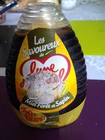 Mängden socker i miel forêt et sapin, les savoureux