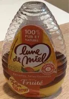 Mängden socker i Miel fruité