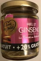 Mängden socker i Miel et Ginseng