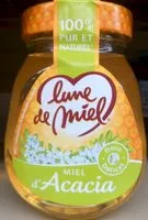 Mängden socker i Miel d'acacia