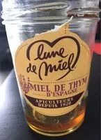 Mängden socker i Miel de thym d'espagne