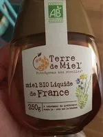 Mängden socker i miel bio de fleurs de France