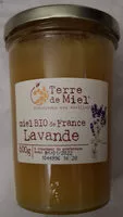 Mängden socker i Miel bio de lavande - 500g - Terre de Miel