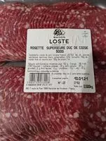 Mängden socker i Rosette